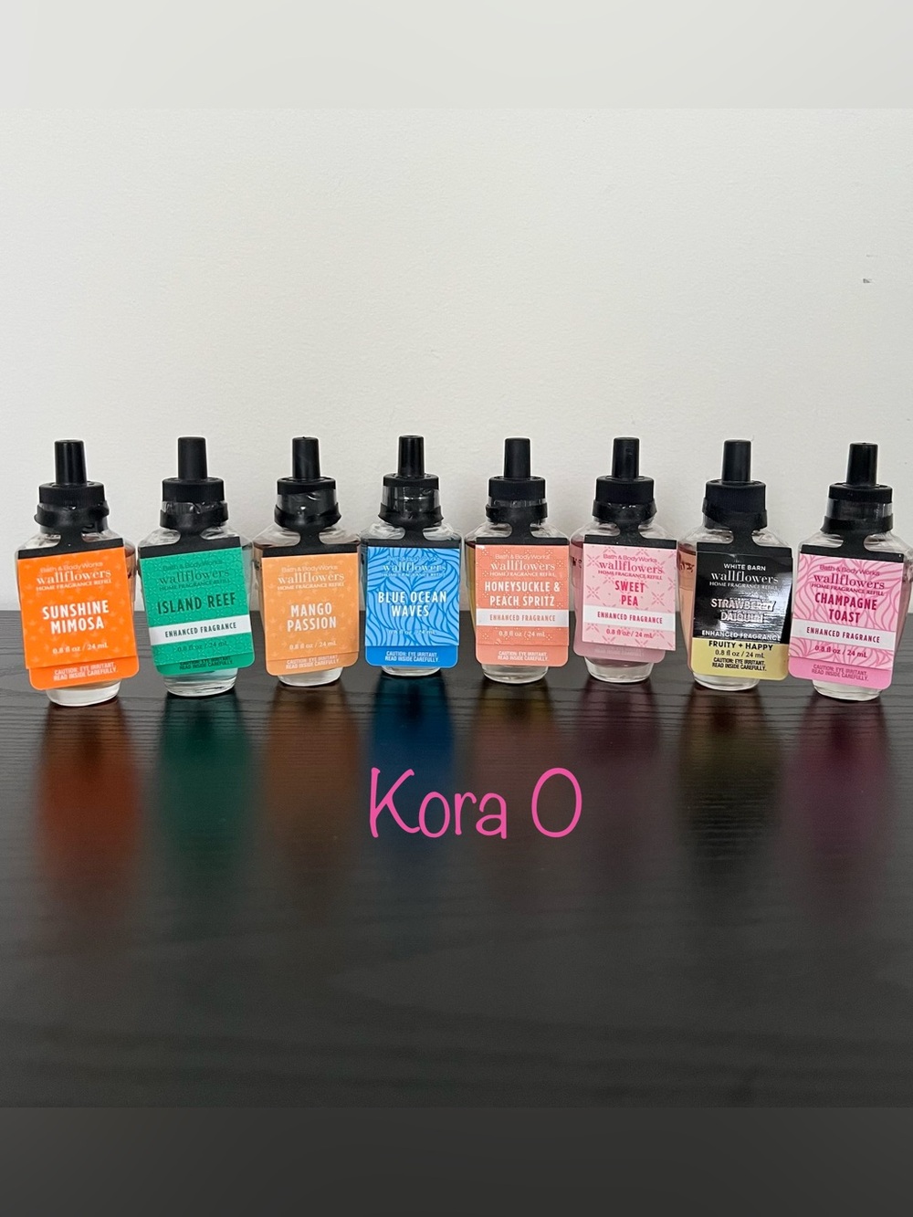 BBW 8 x Wallflowers Fragrance Plug Refills NEW